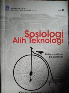 Book Cover: Sosiologi Alih Teknologi