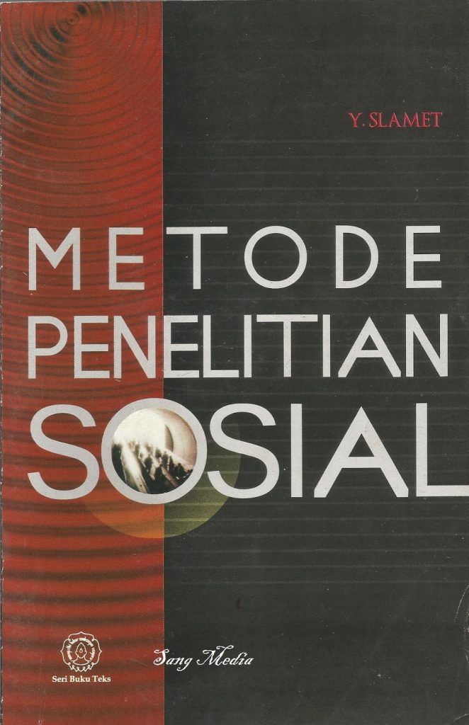 Book Cover: Metode Penelitian Sosial