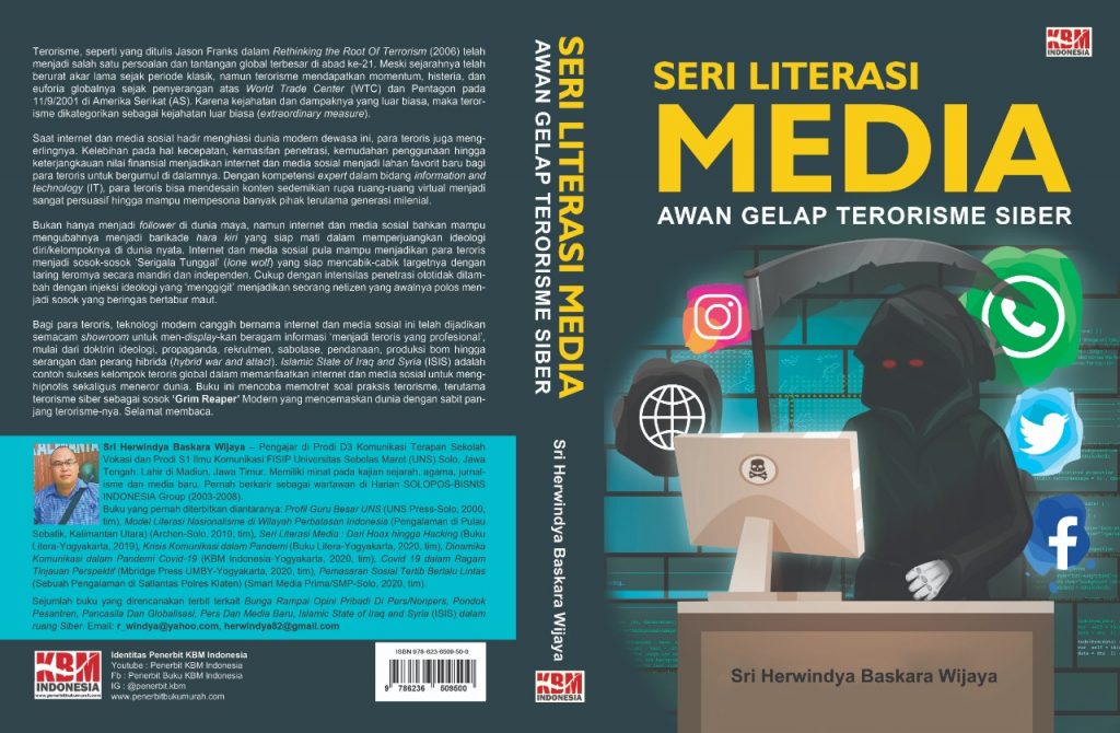 Book Cover: SERI LITERASI MEDIA: AWAN GELAP TERORISME SIBER
