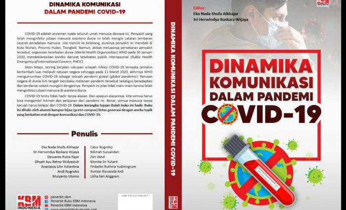 Book Cover: DINAMIKA KOMUNIKASI DALAM PANDEMI COVID-19